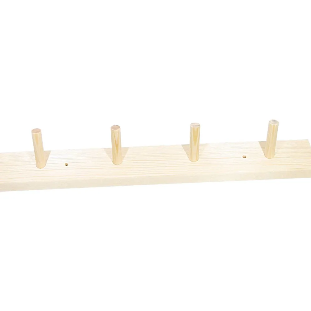 Naulakko , 5x40x7.5 cm, 4 tappia - Pinetta Hot