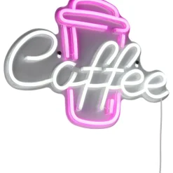 Trio Neonkyltti/seinävalaisin Coffee LED Clearance