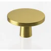 Beslag Design Nuppivedin Plato Ø42x24 mm harjattu messinki Discount