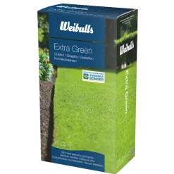 Nurmikonsiemenet Extragreen 1kg - Weibulls Hot
