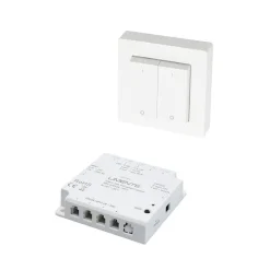2-osainen säädin- ja himmenninsetti Smart 532 Classic max. 96W 24V valkoinen - Limente New