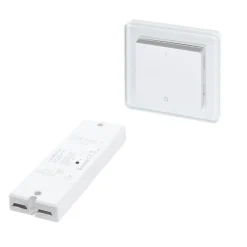 1-osainen säädin- ja himmenninsetti Smart 551 Luxus 24V IP20 valkoinen - Limente Online
