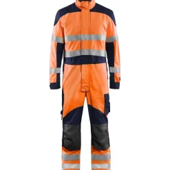 Palosuojattu haalari 6089 Multinorm huomio-oranssi/sininen - Blåkläder Clearance