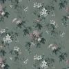 Paneelitapetti Faded Passion non-woven mittatilaus vihreä - Sandberg New