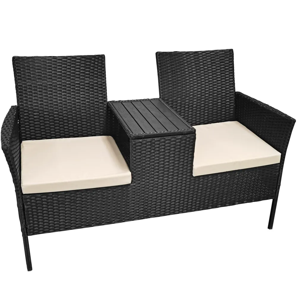 AB Polar Parvekesetti Palma 136x60x85 cm musta Hot