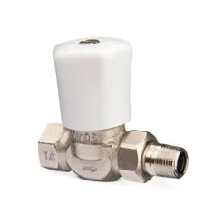 Patteriventtiili RVO-1, DN15, suora, yhdistäjällä - IMI Hydronic Engineering Clearance