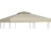 Paviljongin kangaskatto 310g/m² beige 3x3m - FinePRICE Hot