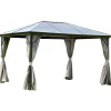 Home4you Paviljonki Sunset, 3x4m, ruskea/vaaleanbeige Discount