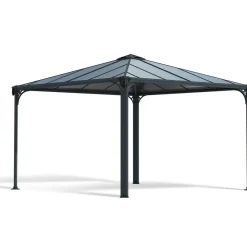 Palram-Canopia Paviljonki Palermo 3600 3,6 x 3,6 m 13 m² harmaa Outlet