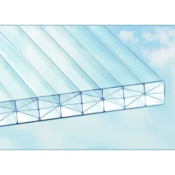 PC-kennolevy 16 mm, 1050 x 3000 mm, kirkas - Keraplast Best