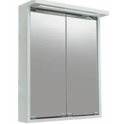 Noro Peilikaappi Alva 550 valkoinen matta valaistuksella ja pistorasialla Sale