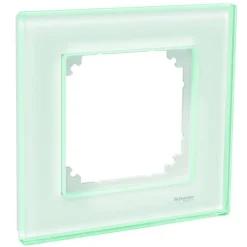 Schneider Electric Peitelevy ExxactSolid, 1-osainen, lasi