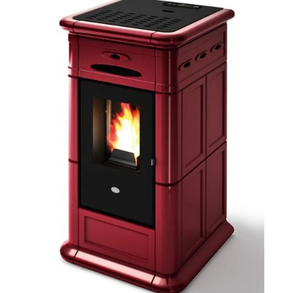 Eva Calòr Pellettitakka Alina 8kW, punainen Best