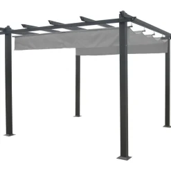 Pergola , 3x4m, harmaa/musta - Eden Wood Hot