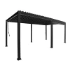 Home4you Pergola Mirador-111, 300x600cm, tummanharmaa Clearance
