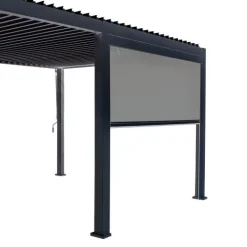 Pergolan rullakaihdin Mirador-111, 300cm, harmaa - Home4you Online