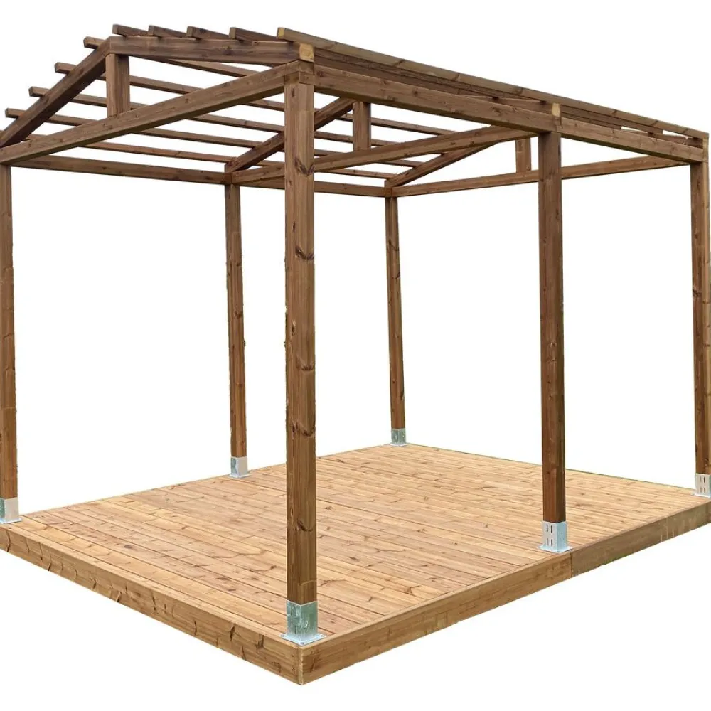 Pergola PatioN°rd Harju, kestopuu, eri kokoja - PatioNord Clearance