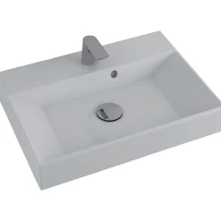 Pesuallas Solo 500x360mm valumarmori valkoinen - Grip