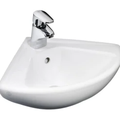 Gustavsberg Pesuallas GBG 7327 98 kulma-asennukseen 195x550x450 mm valkoinen