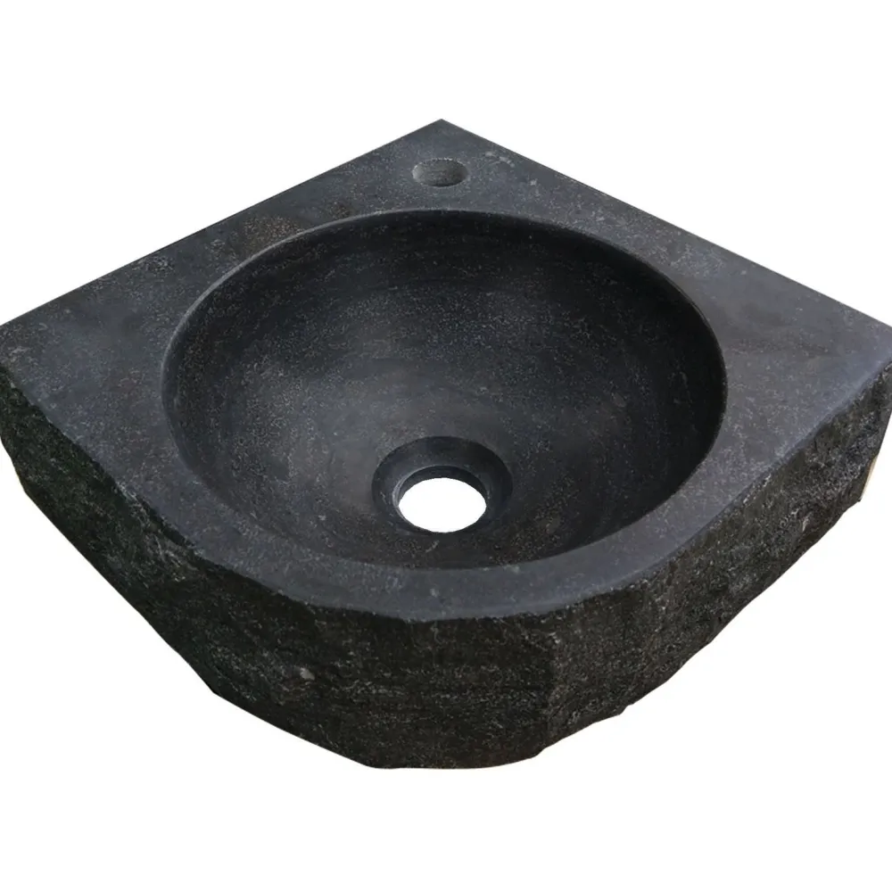 Pesuallas 39-3509 300x300x100 mm luonnonkivi musta - Interia Discount