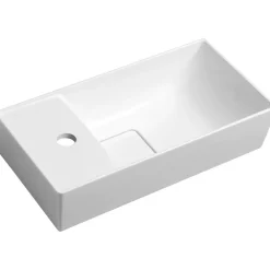 Interia Pesuallas Maxx 475 x 240 mm kivi valkoinen vasen Outlet