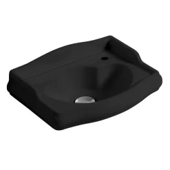 Kerasan Pesuallas Retro 41x32 cm, hanareikä oikealla, mattamusta Discount