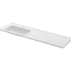 Pesuallas Nerby 1600x450mm vasen valkoinen - Svedbergs
