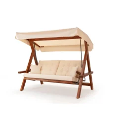 Linento Garden Pihakeinu Lyon 3-istuttava beige Sale