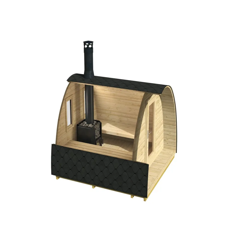 Tene Pihasauna Bianca 6m²