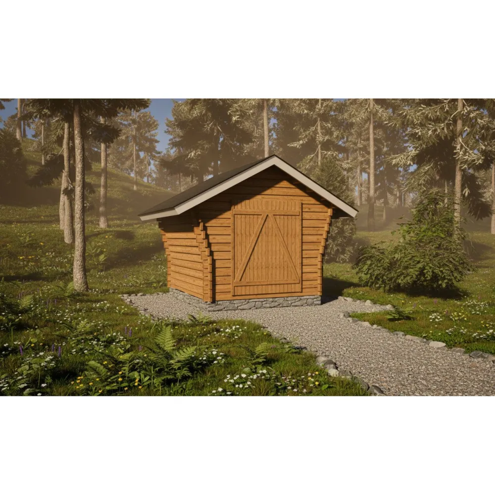 Pihavarasto/lato R-S, 6m², rakomallinen - LP Garden Sale
