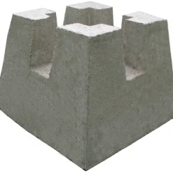 TEPE-terassiperustus Pilarikivi TEPE 240x240x175 mm ponttirakenteella harmaa (hyötykorkeus 100 mm) Discount