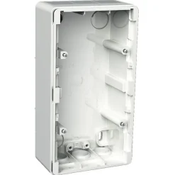 Pintakojerasia 2-osainen IP44 30 mm valkoinen Exxact - Schneider Electric