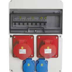 Malmbergs Pistorasiakeskus Standard 1kpl 3X32A PR + 1kpl 3X16A PR + 2kpl schuko 32A IP44 Discount