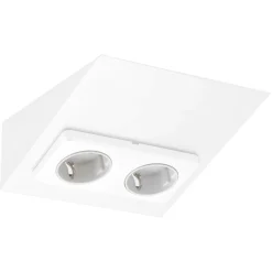 Pistorasia Mini-2 16 A 230 V IP20 150x164 mm 2-osainen valkoinen - Limente Discount