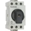 Malmbergs Pääkytkin 40A 3-napainen 2 moduulia New