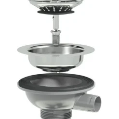 Pohjaventtiili , 1 1/2", 114mm - Prevex Outlet