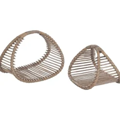 Hillerstorp Polttopuukori Elda, 2kpl, ruskea New