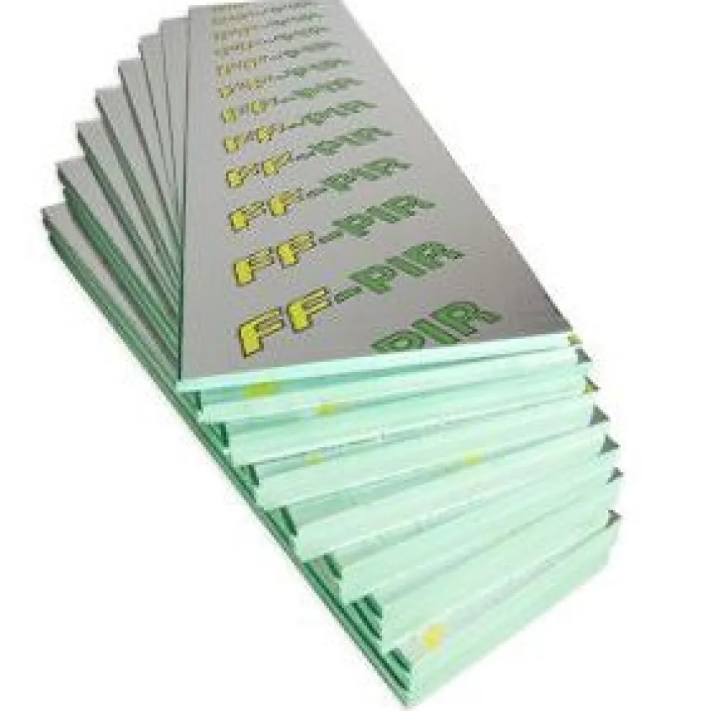 Finnfoam Polyuretaanilevy FF-PIR 50 ALK 600x2400 mm täyspontti New