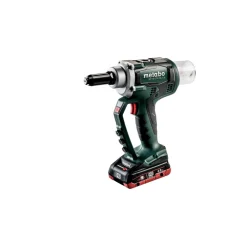 Popniittipistooli NP 18 LTX BL 5.0 sisältää 2x4,0Ah LiHD-akut - Metabo Outlet
