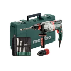 Poravasara UHEV 2860-2 Quick Set SDS-plus sisältää pora-/meisselisarjan (10 osaa) - Metabo Hot