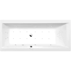 Interia Poreamme Cleo Highline Hydro-Air, 1800x900x480mm, 330l, valkoinen New
