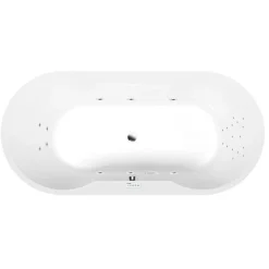 Poreamme Highline Hydro, 1800x850x490mm, 305l, valkoinen - Interia Best