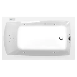 Poreamme Lily Highline Hydro, 1400x700x390mm, 173l, valkoinen - Interia Online