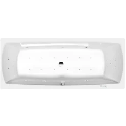 Poreamme Lily Highline Hydro-Air, 1700x700x390mm, 213l, valkoinen - Interia Discount