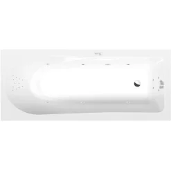 Poreamme Lisa Highline Hydro, 1700x700x470mm, 250l, valkoinen - Interia New