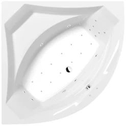 Interia Poreamme Rosana Attraction Hydro-Air, 1500x1500x490mm, 365l, valkoinen Clearance