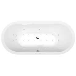 Poreamme Viva Active Hydro-Air, 1850x800x470mm, 267l, valkoinen - Interia Hot