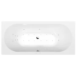 Poreamme Viva Attraction Hydro-Air, 1750x800x470mm, 235l, kulmikas, valkoinen - Interia Sale