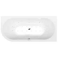 Poreamme Viva Highline Hydro-Air, 1750x800x470mm, oikea, 235l, valkoinen - Interia Hot