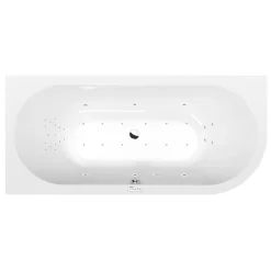 Poreamme Viva Highline Hydro-Air, 1750x800x470mm, vasen, 235l, valkoinen - Interia Sale
